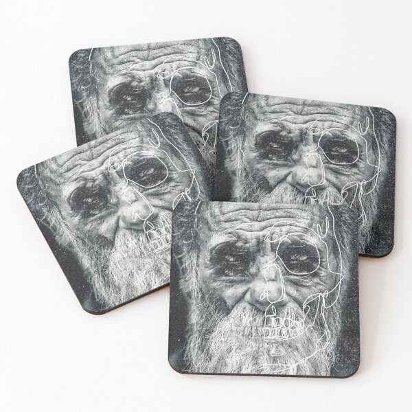 Item preview, OLD MAN SKULL designed and sold by anargamanoppo.