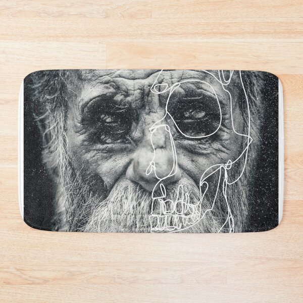 Item preview, OLD MAN SKULL designed and sold by anargamanoppo.