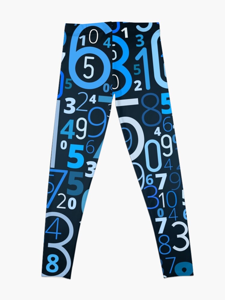 Alternate view of Math, Numbers Leggings