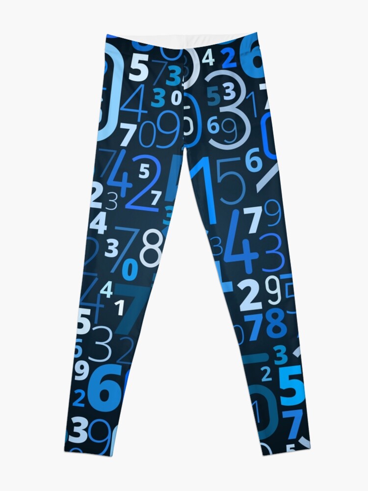 Alternate view of Math, Numbers Leggings