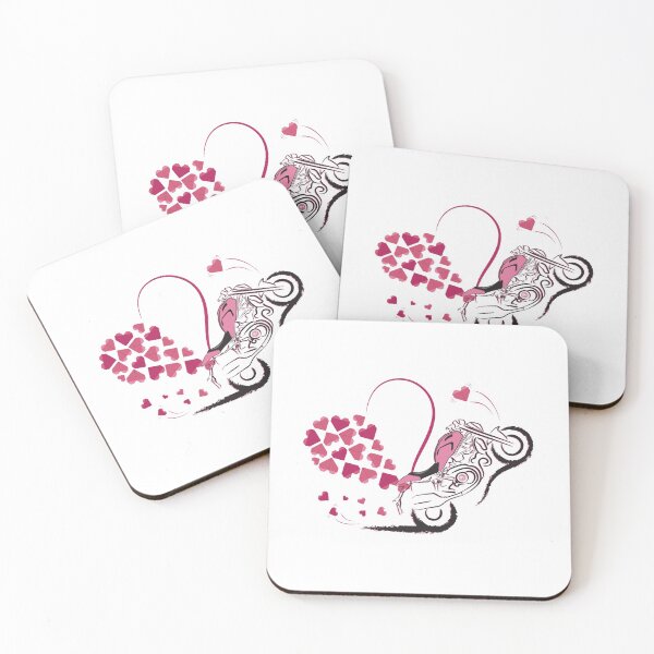 Item preview, Etoide Monster Love Heart Burst, on Bright for the Lady Biker designed and sold by etoide.