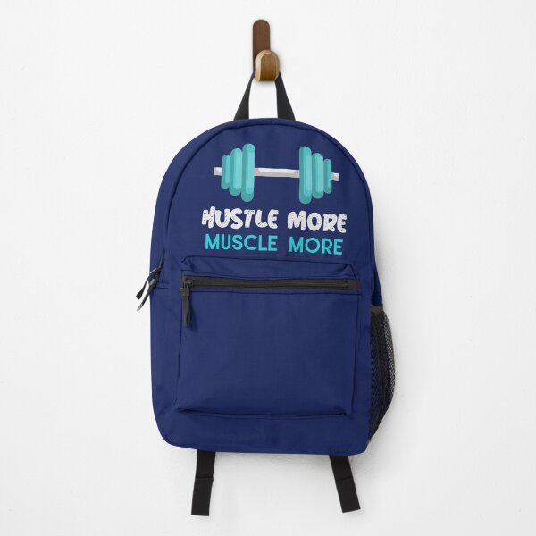 Item preview, Hustle more Muscle more Gym Workout designed and sold by Pinu005.