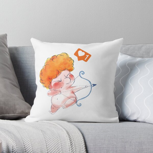 #Cupido Throw Pillow