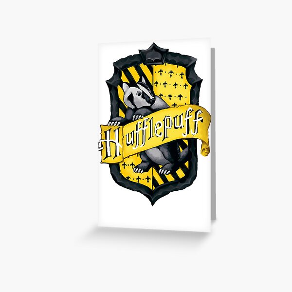 Hufflepuff Greeting Cards | Redbubble