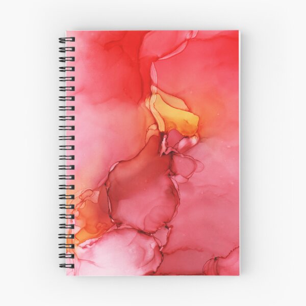 Item preview, Red abstract alcohol ink designed and sold by FedericaZanon.