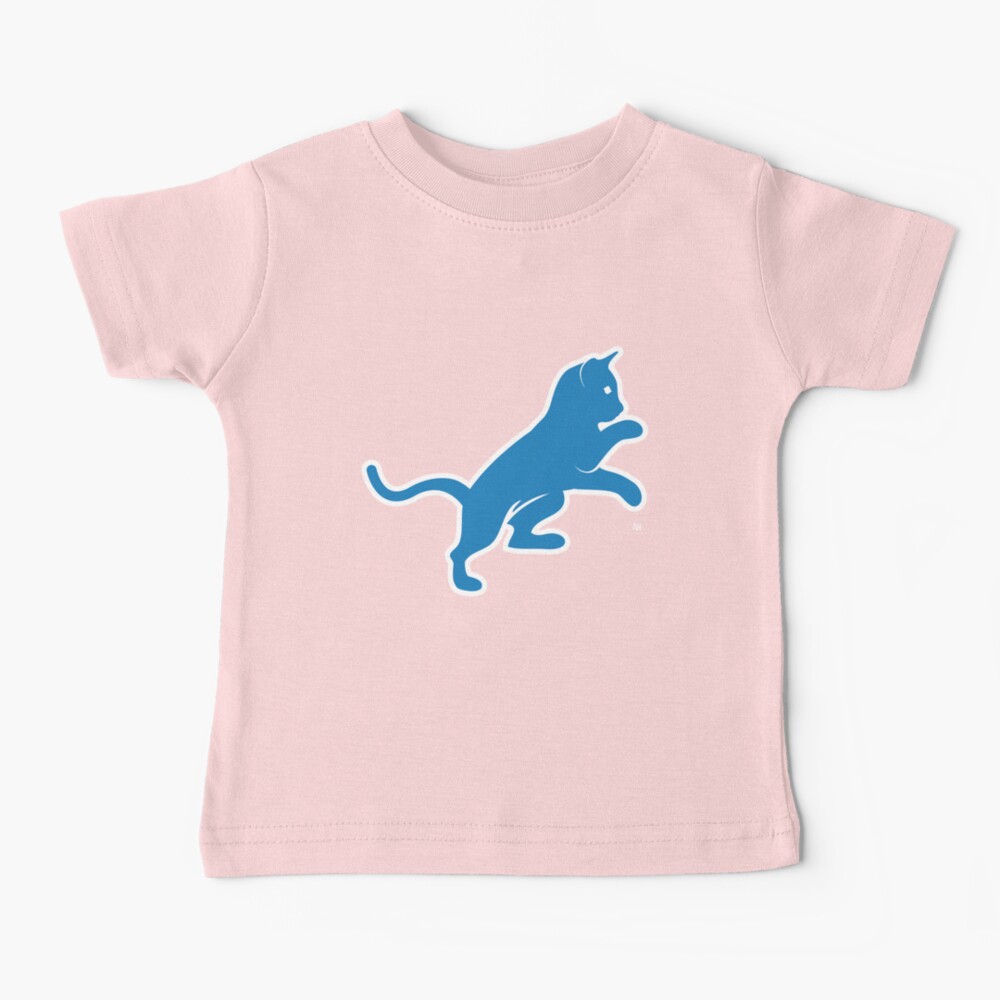 Detroit Lions Girl's Pink Football T-Shirt