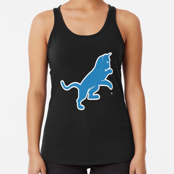 Detroit Lions Women's Tank Sleeveless T-shirt V-neck Vest Tops Love Style