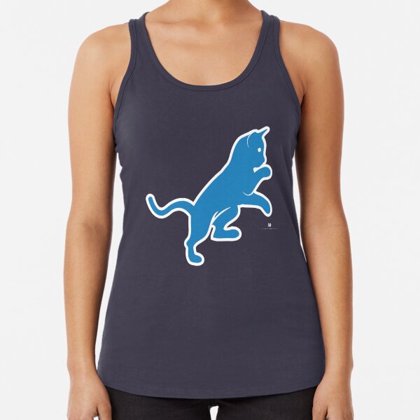 Detroit Lions Women's Tank Sleeveless T-shirt V-neck Vest Tops Love Style