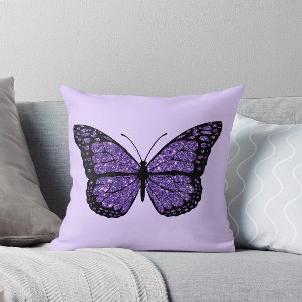 Item preview, Purple glitter butterfly  designed and sold by Cosmic Detour .