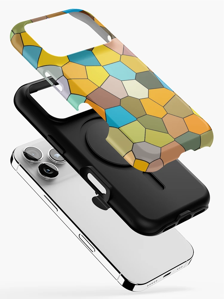 Thumbnail 2 of 4, iPhone Case, Colorful Fancy Pattern designed and sold by MagicSpread.