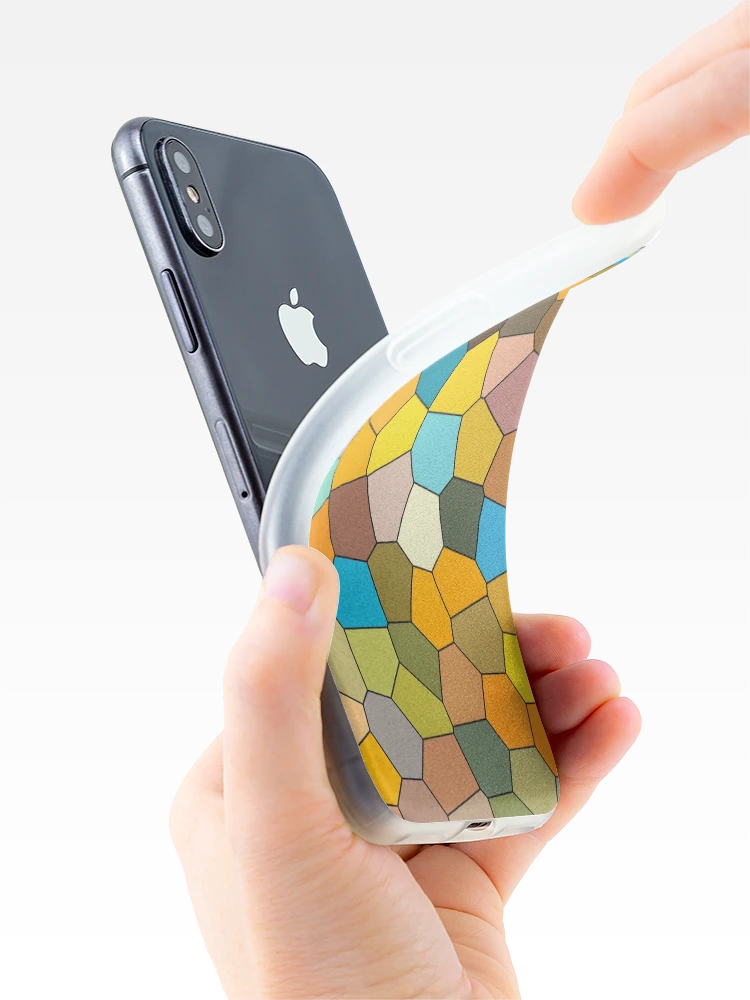 Thumbnail 4 of 5, iPhone Case, Colorful Fancy Pattern designed and sold by MagicSpread.