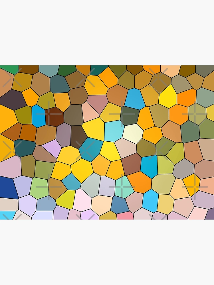 Thumbnail 2 of 2, Art Board Print, Colorful Fancy Pattern designed and sold by MagicSpread.