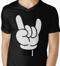 COOL FINGERS Men's V-Neck T-Shirt
