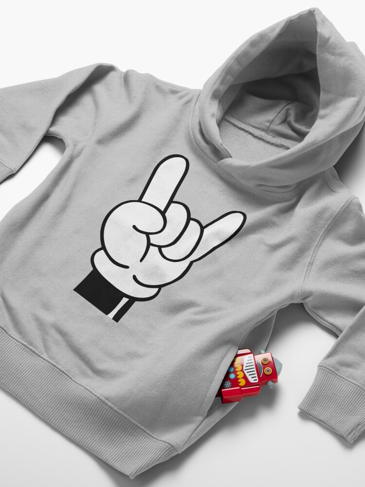 Alternate view of COOL FINGERS Toddler Pullover Hoodie