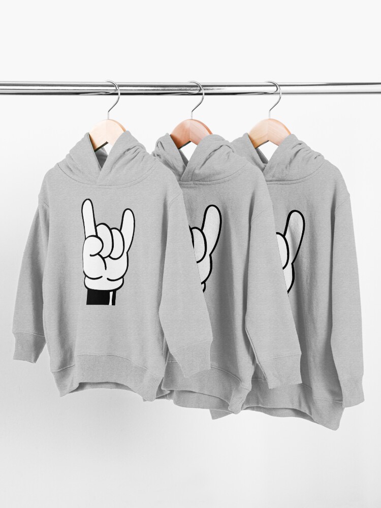 Alternate view of COOL FINGERS Toddler Pullover Hoodie
