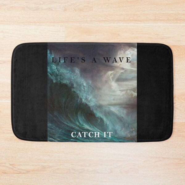 Item preview, life is a wave catch it t-shirt design  designed and sold by zouhairchnafa.
