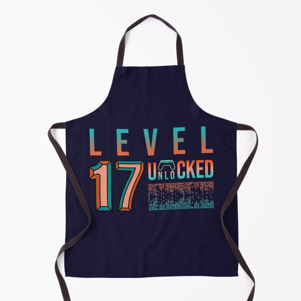 Item preview, 17th Birthday Level 17 Unlocked- Birthday Gift For Game Lovers designed and sold by Designhub1000.