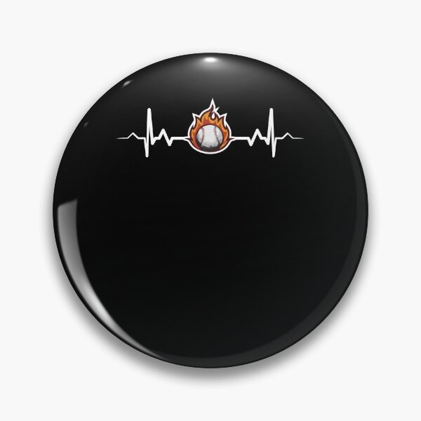 Item preview, Baseball Heartbeat Gift Idea designed and sold by Grimbart.