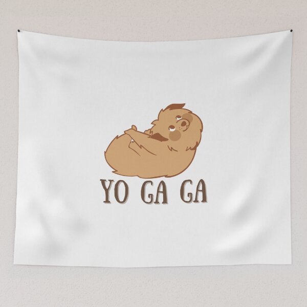 Item preview, Morning Yoga With My Dog - Funny Yoga Dog designed and sold by mewsis.