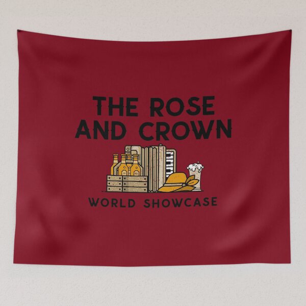 Item preview, The Rose and Crown Epcot World Showcase designed and sold by QuirkyKingdom.