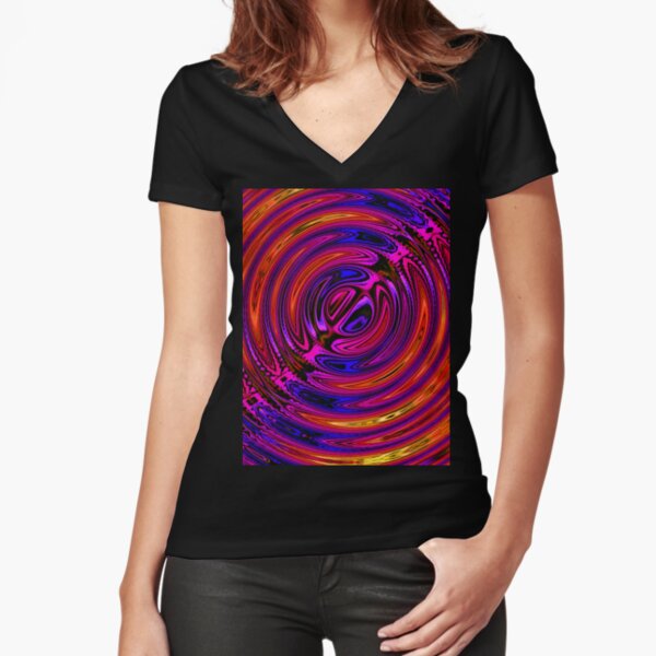 Fitted V-Neck T-Shirt