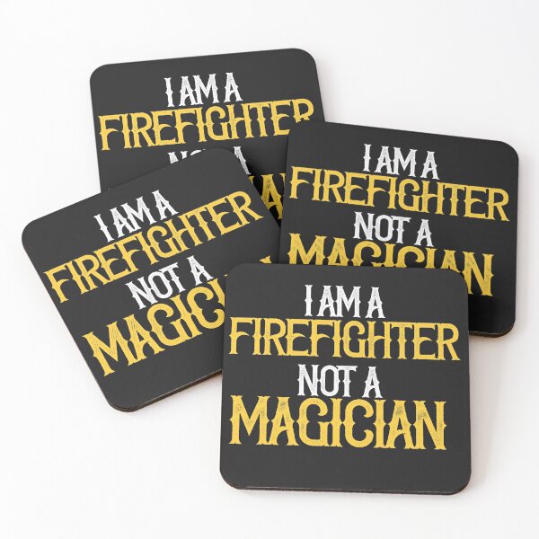 Item preview, I am A Firefighter Not A Magician designed and sold by TeesYouWant.