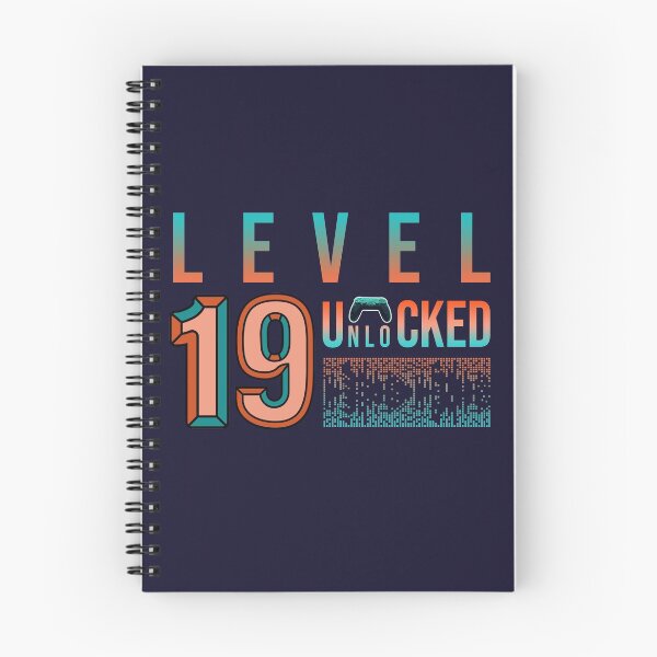 Item preview, 19th Birthday Level 19 Unlocked- Birthday Gift For Game Lovers designed and sold by Designhub1000.