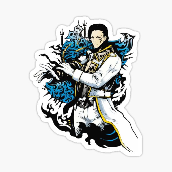 Devil Jin Tekken 7 V2 Weatherproof Anime Sticker 6 Car Decal