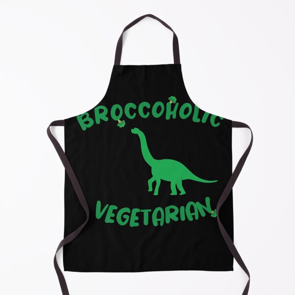 Item preview, Broccoholic Vegetarian Dinosaurs designed and sold by gloryandbliss.
