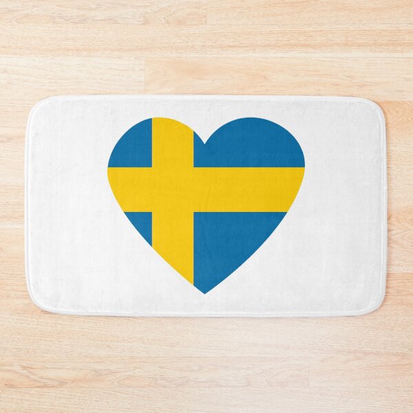 Item preview, Heartshaped flag of Sweden symbol designed and sold by EngineerGoC.