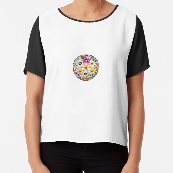 Œuvre d'art Takashi Murakami Top mousseline