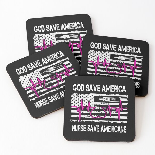 Item preview, God Save America Nurse Save Americans 2021 designed and sold by ShirtzTonight.
