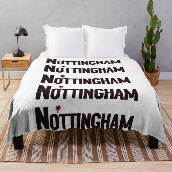 Item preview, Nottingham Love Location Pin designed and sold by ElevenGraphics.
