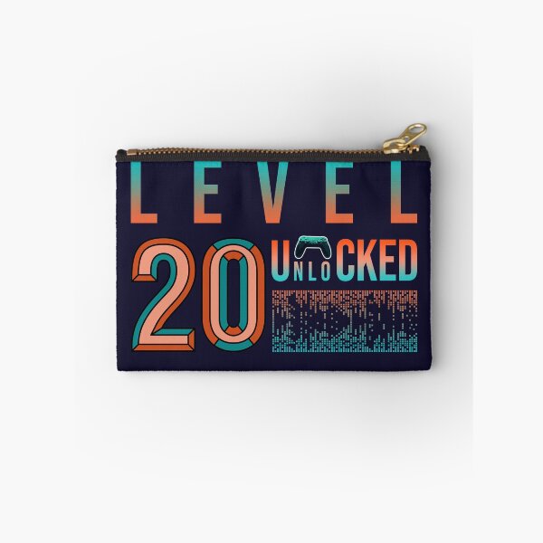 Item preview, 20th Birthday Level 20 Unlocked- Birthday Gift Or Anniversary Gift For Game Lovers designed and sold by Designhub1000.