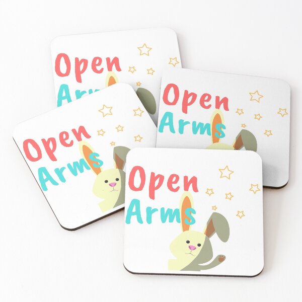 Item preview, Open arms rabbit saying hi 2021 designed and sold by Socool101.