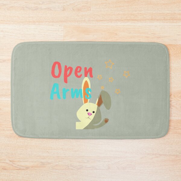 Item preview, Open arms rabbit saying hi 2021 designed and sold by Socool101.