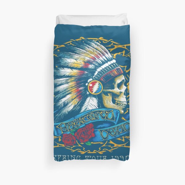 GRATEFUL DEAD Spring Tour 1990 Duvet Cover