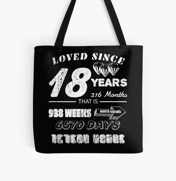 Life Begins at 18 - 18th birthday, Debutante Tote Bag for Sale by  BestFindsGifts