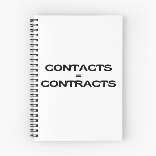Item preview, CONTACTS=CONTRACTS designed and sold by KingsManKind.