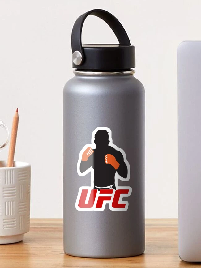 UFC Red/Black Print - Stainless Water Bottle – UFC Store