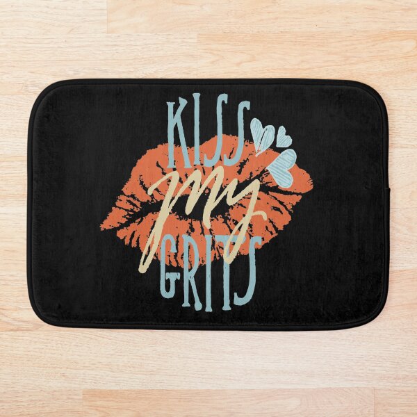 Item preview, Kiss My Grits Southern Quote Typography Lipstick designed and sold by mlnana.