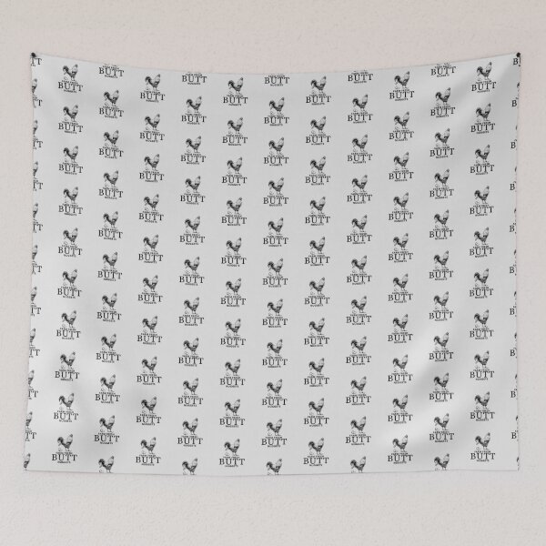 Item preview, Farm Fresh Butt Nuggets - funny chicken design in black designed and sold by katiekendall.