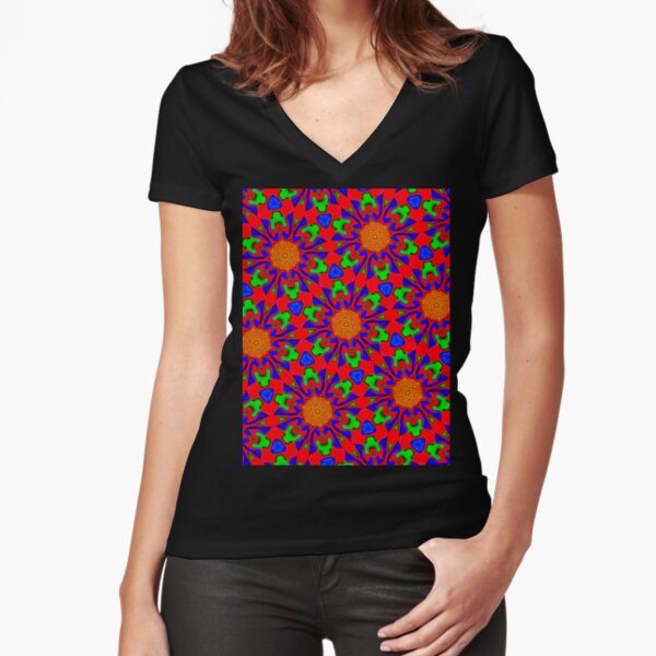 Fitted V-Neck T-Shirt