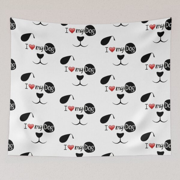 Item preview, I love my dog designed and sold by hamdellah.