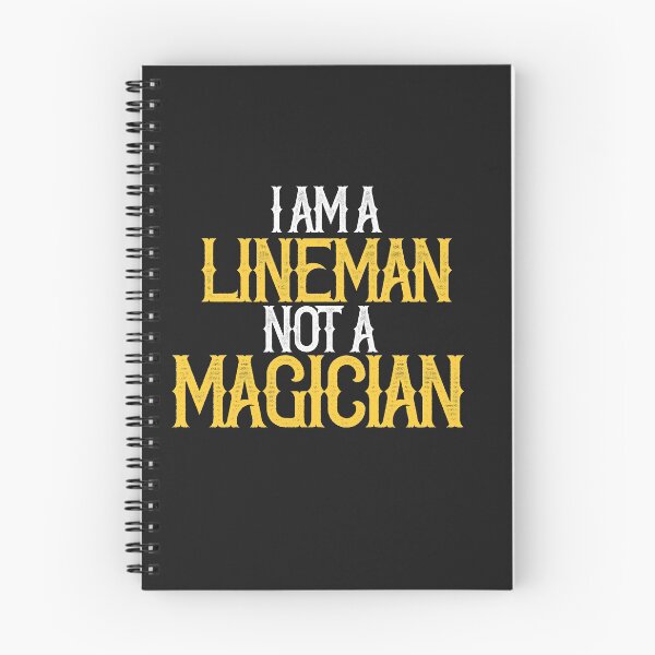 Item preview, I am A Lineman Not A Magician designed and sold by TeesYouWant.
