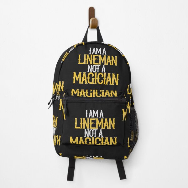 Item preview, I am A Lineman Not A Magician designed and sold by TeesYouWant.