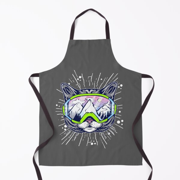 Item preview, Ski cat ski cat saying t-shirt design for women, men and boys and girls designed and sold by Momentfaenger.