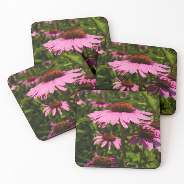 Item preview, Pink summer flowers on a green meadow designed and sold by emeliya.