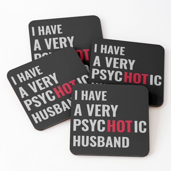 Item preview, Funny married couple I have a very psychotic husband designed and sold by TINASTORESHOPE.