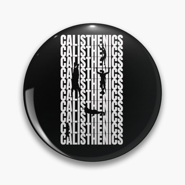 Item preview, Calisthenics Street Workout Fitness Gym Silhouettes Typography designed and sold by gloryandbliss.